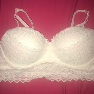 Victoria’s Secret pink lace strappy bralette